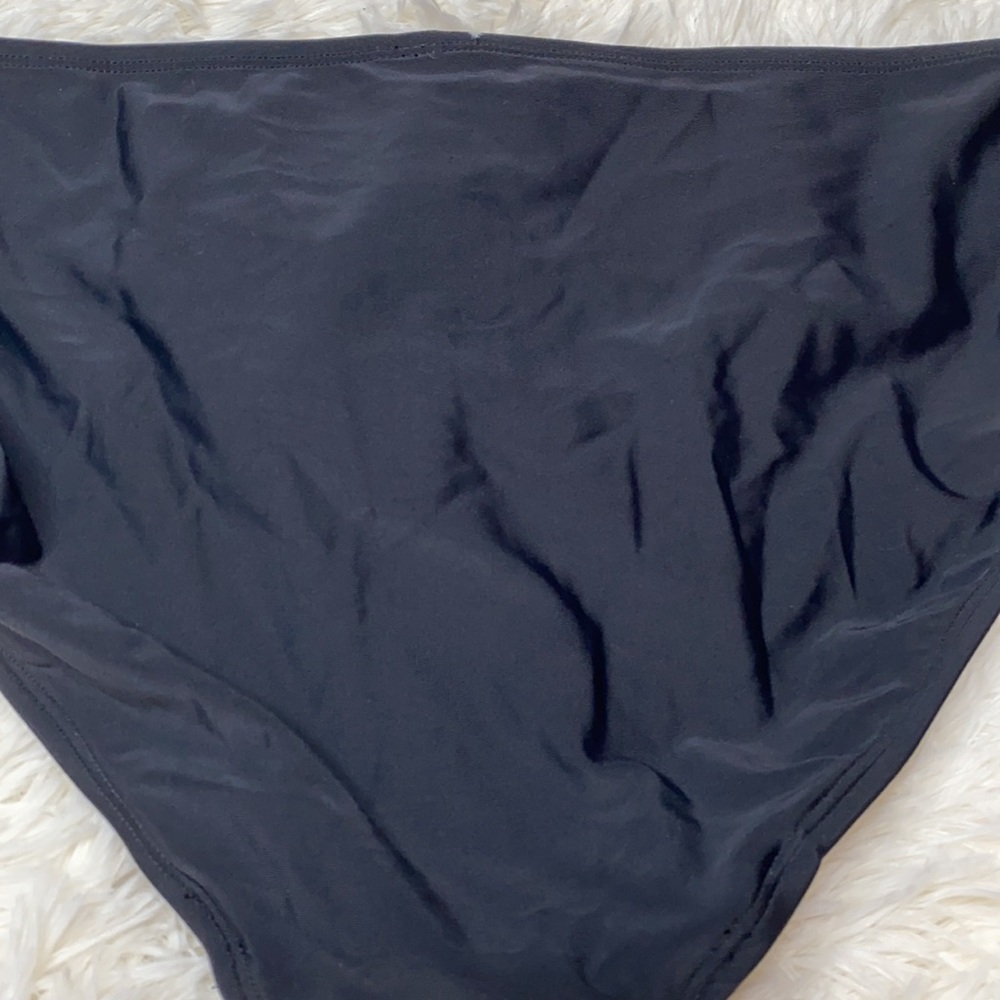 Leilani Black Bikini Bottoms Brand New Size 12 - Picture 10 of 11